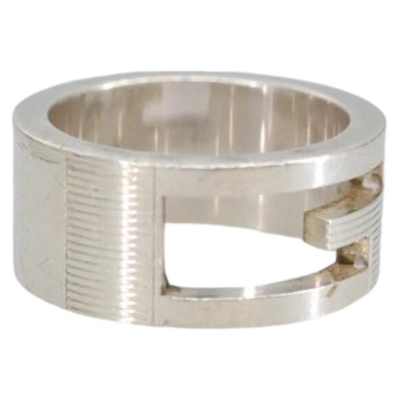 GUCCI Ring Ag925 Silver Auth ar12964 - Picture 1 of 8